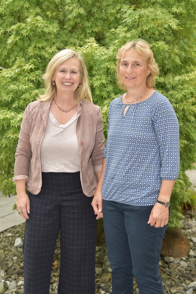 Christine Rösch (li) und Cornelia Bläuer (re)